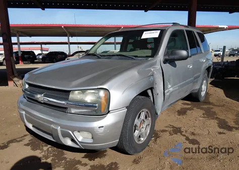 2004 Chevrolet Trailblazer Lt from USA, damaged, VIN 1GNDS13S842268942